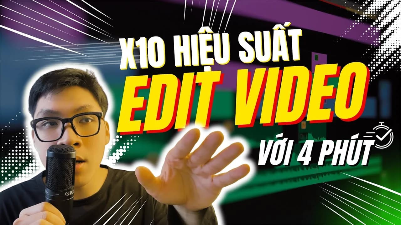 Ảnh đại diện Cách cải thiện tốc độ làm video