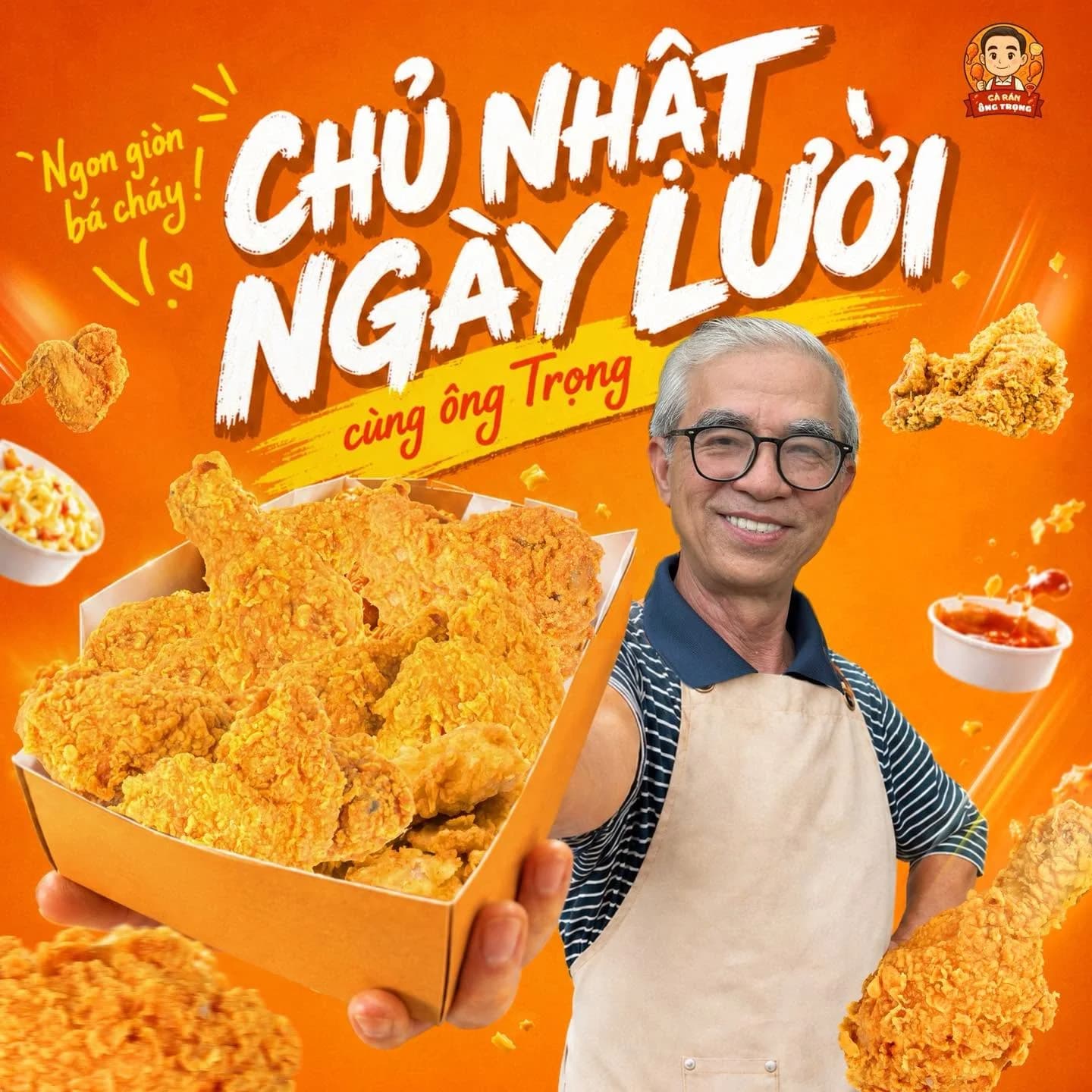 Thiết kế Chủ nhật ngày lười cùng Ông Trọng